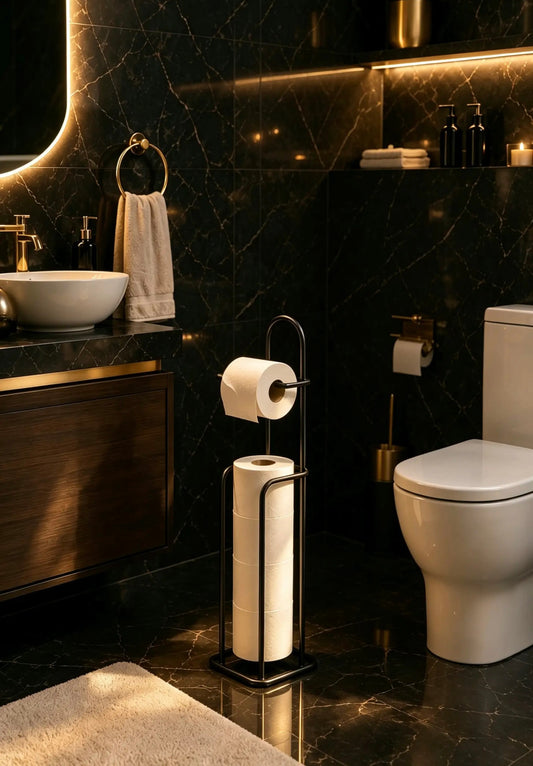 Porte-Papier Toilette Design Luxe – Sans Perçage