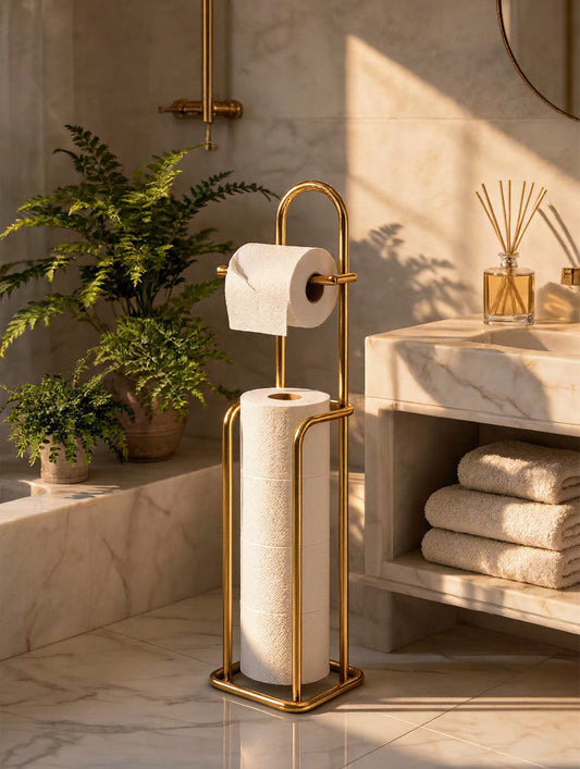 Porte-Papier Toilette Design Luxe – Sans Perçage