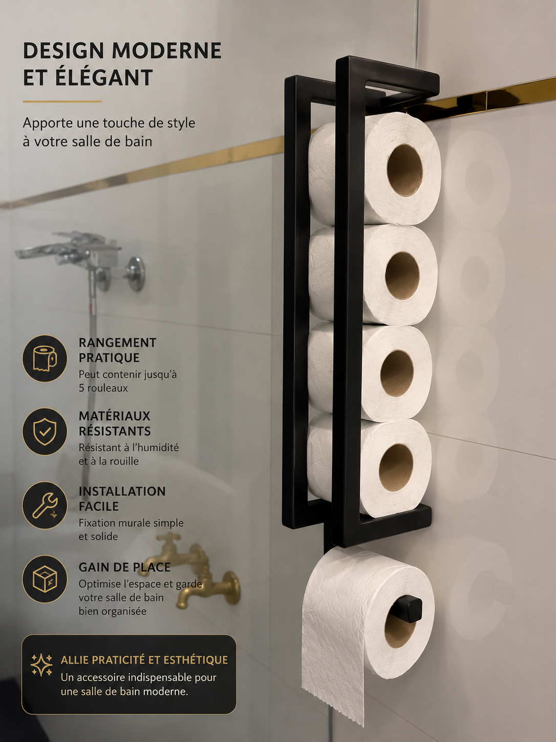 ✨ PACK SALLE DE BAIN – Design Moderne & Multifonction ✨